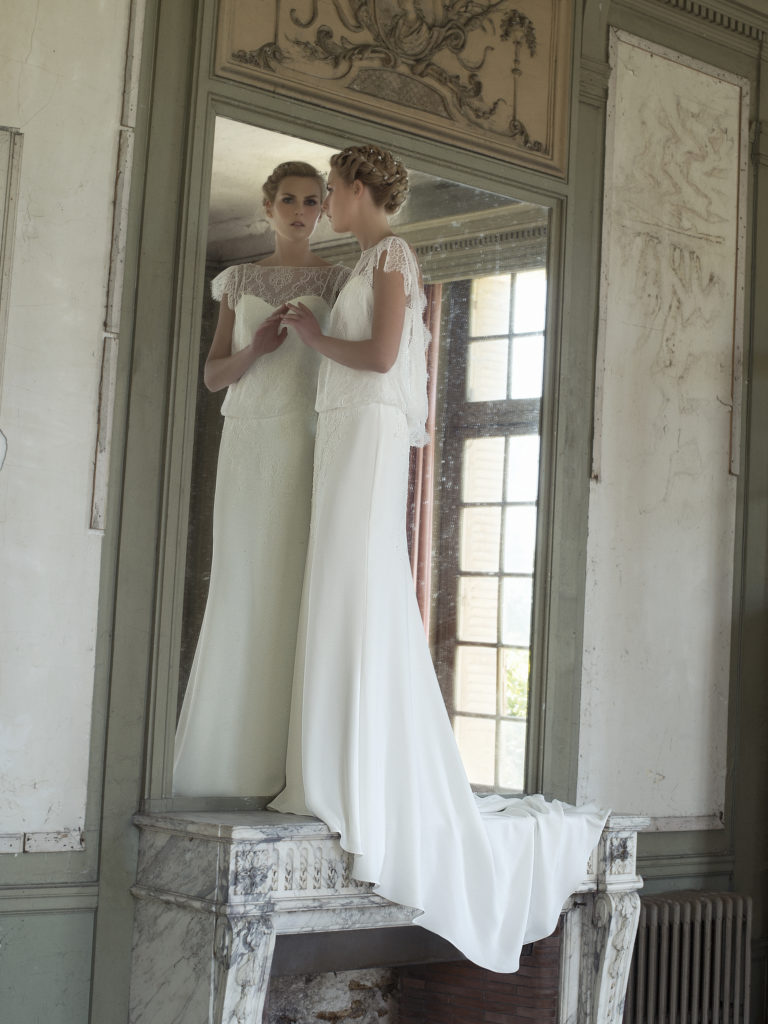 Vintage Brautkleid reduziert im Sale Brautmoden Outlet Köln