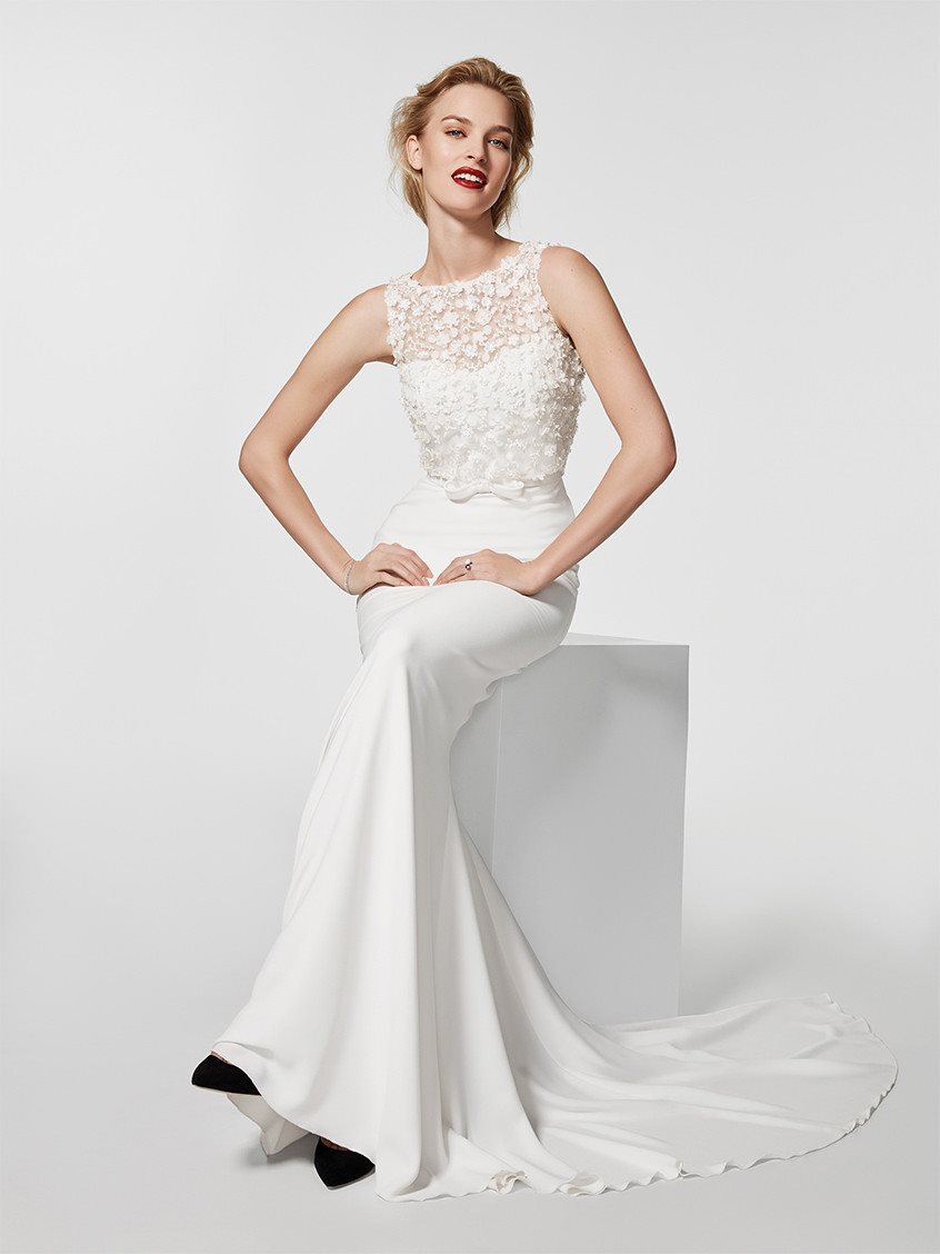 Brautkleid Pronovias reduziert, Sale im Brautmoden Outlet Köln